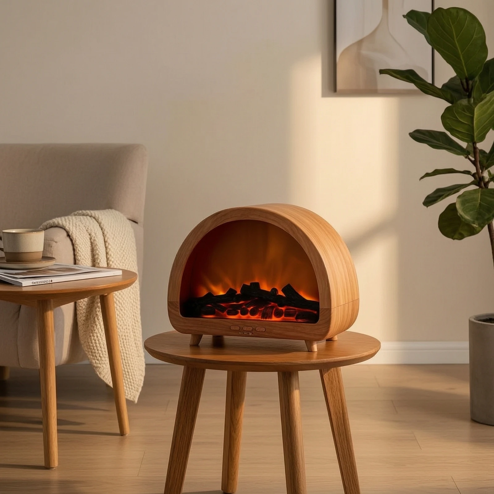 Mist Humidifier with Flame Effect Tabletop Fireplace Humidifier Flame Dispenser Compact for Living Room, Bedroom
Mist Humidifier with Flame Effect Tabletop Fireplace Humidifier Flame Dispenser Compact for Living Room, Bedroom