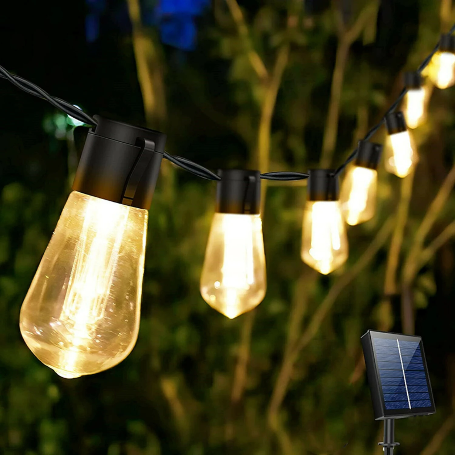 23FT Solar String Lights Outdoor Waterproof, 8 Modes Outdoor String Lights Solar Powered, Patio Lights, Commercial Grade LED Sol
23FT Solar String Lights Outdoor Waterproof, 8 Modes Outdoor String Lights Solar Powered, Patio Lights, Commercial Grade LED Sol
