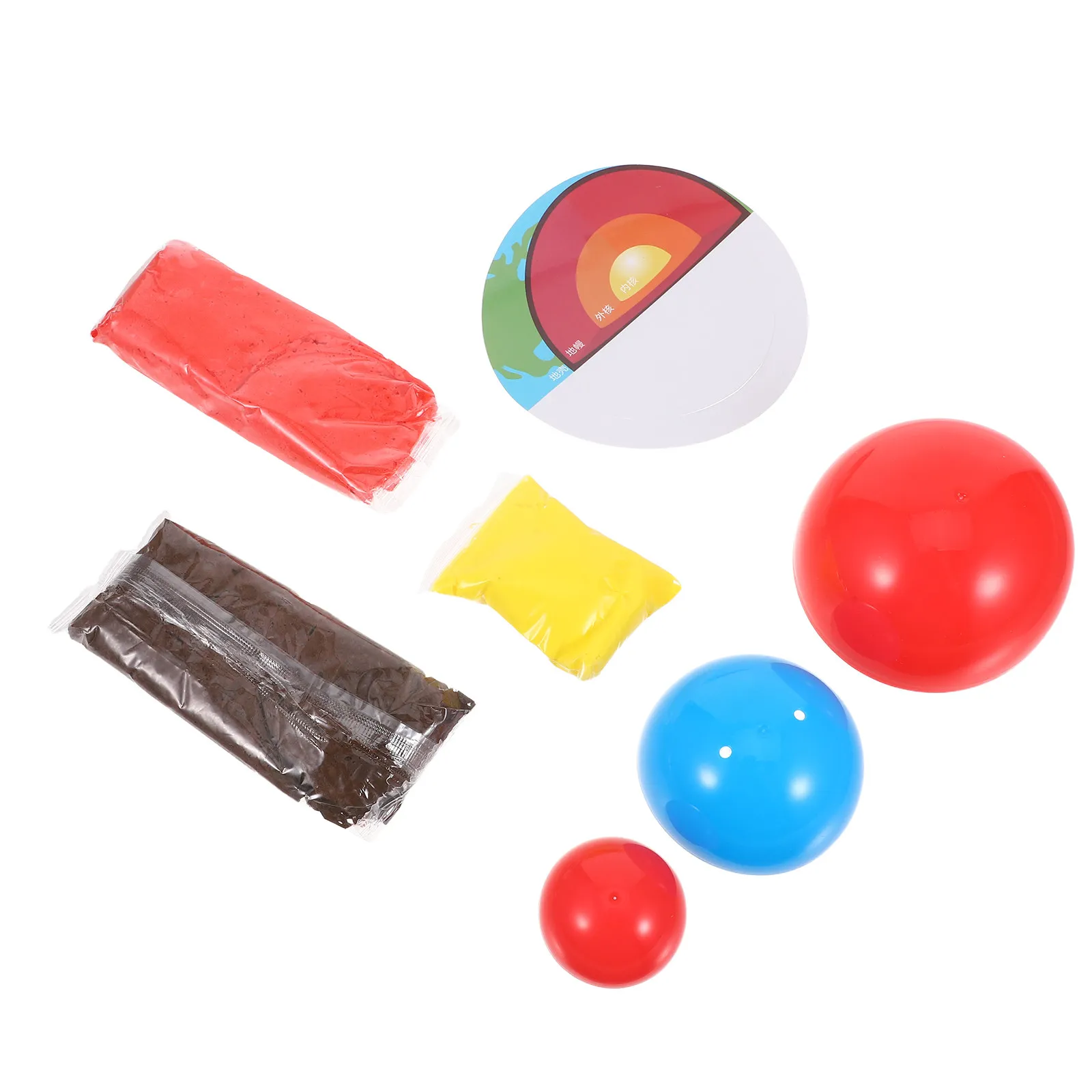 1Set Earth Layers Assembly Globe Kit Detailed Inner Core Mantle Crust Educational Science Geography School Project Classroom
1Set Earth Layers Assembly Globe Kit Detailed Inner Core Mantle Crust Educational Science Geography School Project Classroom
