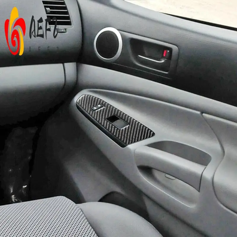 AEF2-For Toyota Tacoma 2011-2015 LHD Soft Carbon Fiber Car Door Window Lifting Switch Panel Cover Trim Interior Accessories
AEF2-For Toyota Tacoma 2011-2015 LHD Soft Carbon Fiber Car Door Window Lifting Switch Panel Cover Trim Interior Accessories