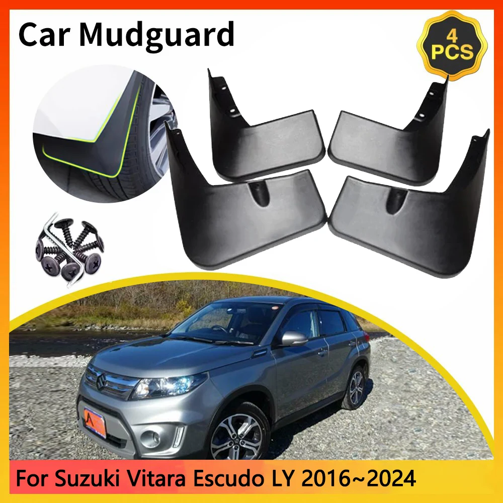 For Suzuki Vitara Escudo LY MK4 4th 2016~2024 Car Mudguards Mudflap Mudguard Splash Guards Mud Flaps Fender Auto accessories
For Suzuki Vitara Escudo LY MK4 4th 2016~2024 Car Mudguards Mudflap Mudguard Splash Guards Mud Flaps Fender Auto accessories