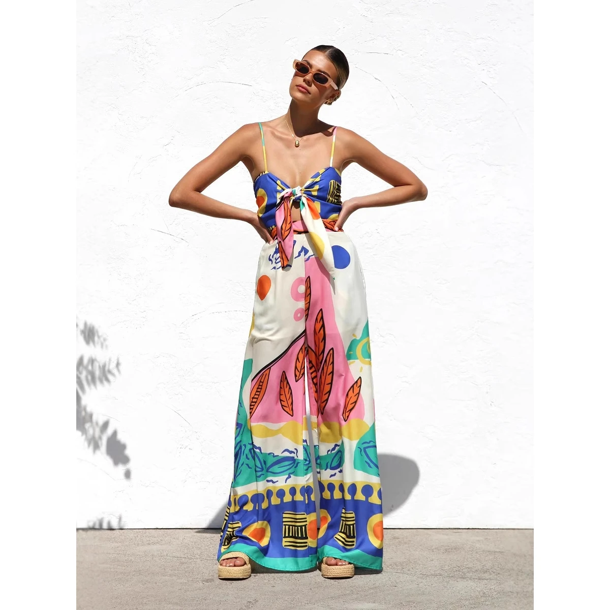 2025 New Style High Waist Wide Leg Suit with Sash Knot Straight Cut Pants Women's Fashion Commute Wear
2025 New Style High Waist Wide Leg Suit with Sash Knot Straight Cut Pants Women's Fashion Commute Wear