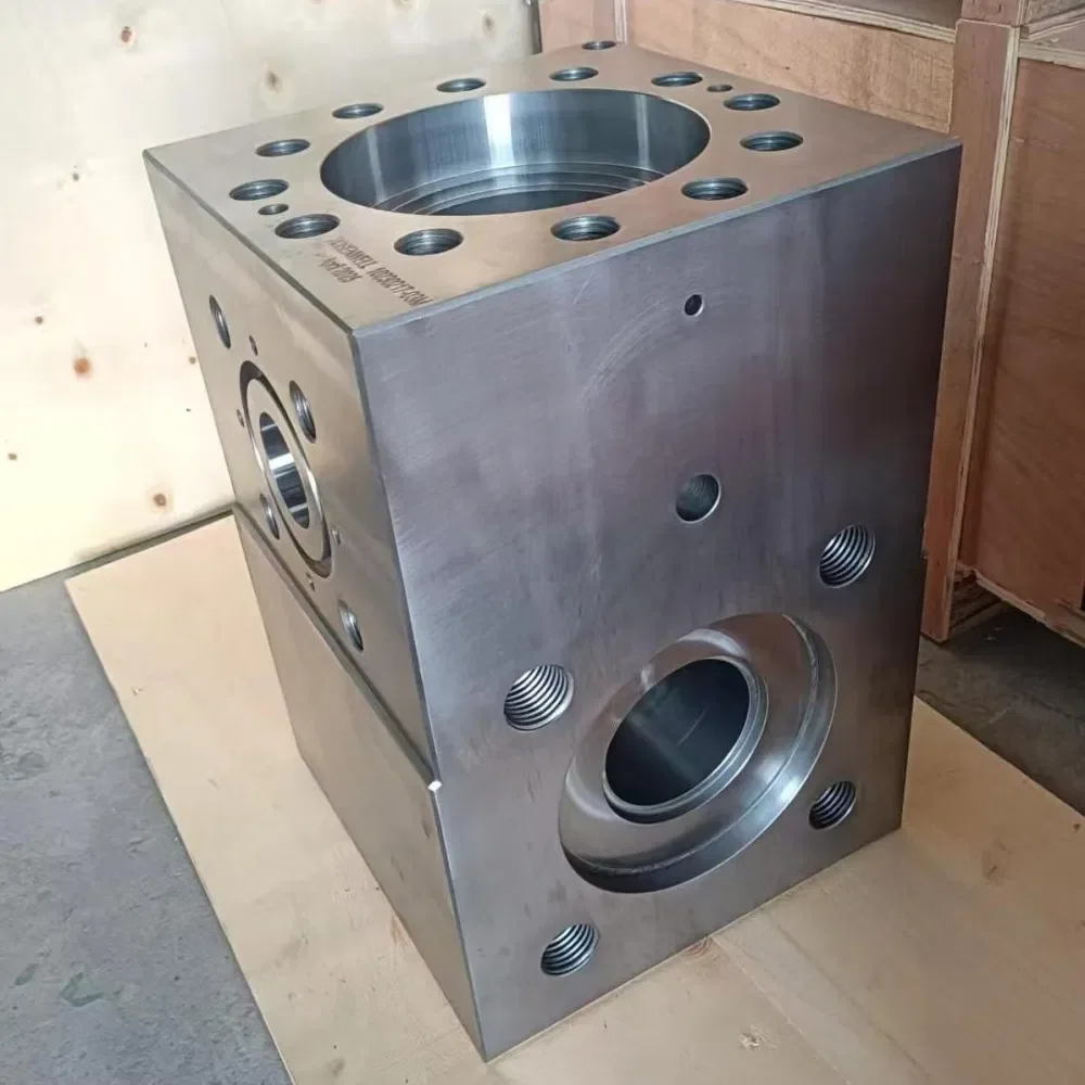 High Pressure Fluid End Module Mud Pump Suction Discharge Cylinder 1292244-03m
High Pressure Fluid End Module Mud Pump Suction Discharge Cylinder 1292244-03m