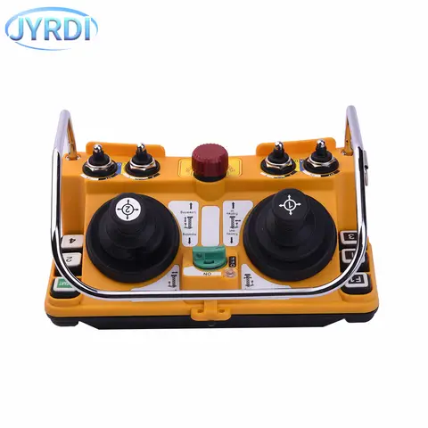 F24-60 Tower Crane  Remote Control Industrial Wireless Joystick Dual Rocker Radio Overhead Bridge Crane controller