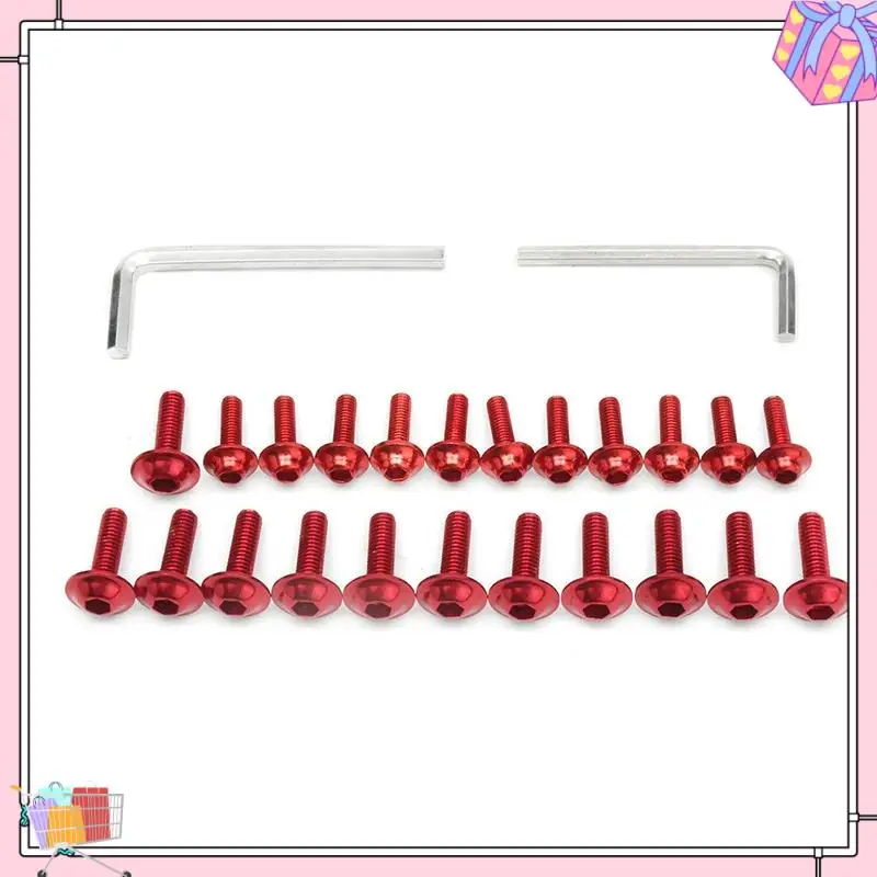 A77T-158PCS Universal Motorcycle Fairing Screws Nuts Kit Moto Body Work Bolts Screw For Yamaha YZF R1 R6 R3 2004- 2008
A77T-158PCS Universal Motorcycle Fairing Screws Nuts Kit Moto Body Work Bolts Screw For Yamaha YZF R1 R6 R3 2004- 2008