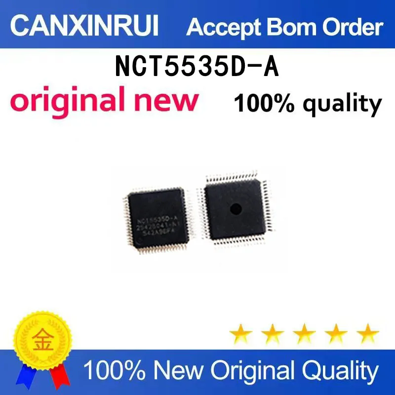 (5-100 pieces)NCT5535D-A QFP brand new in stock
(5-100 pieces)NCT5535D-A QFP brand new in stock