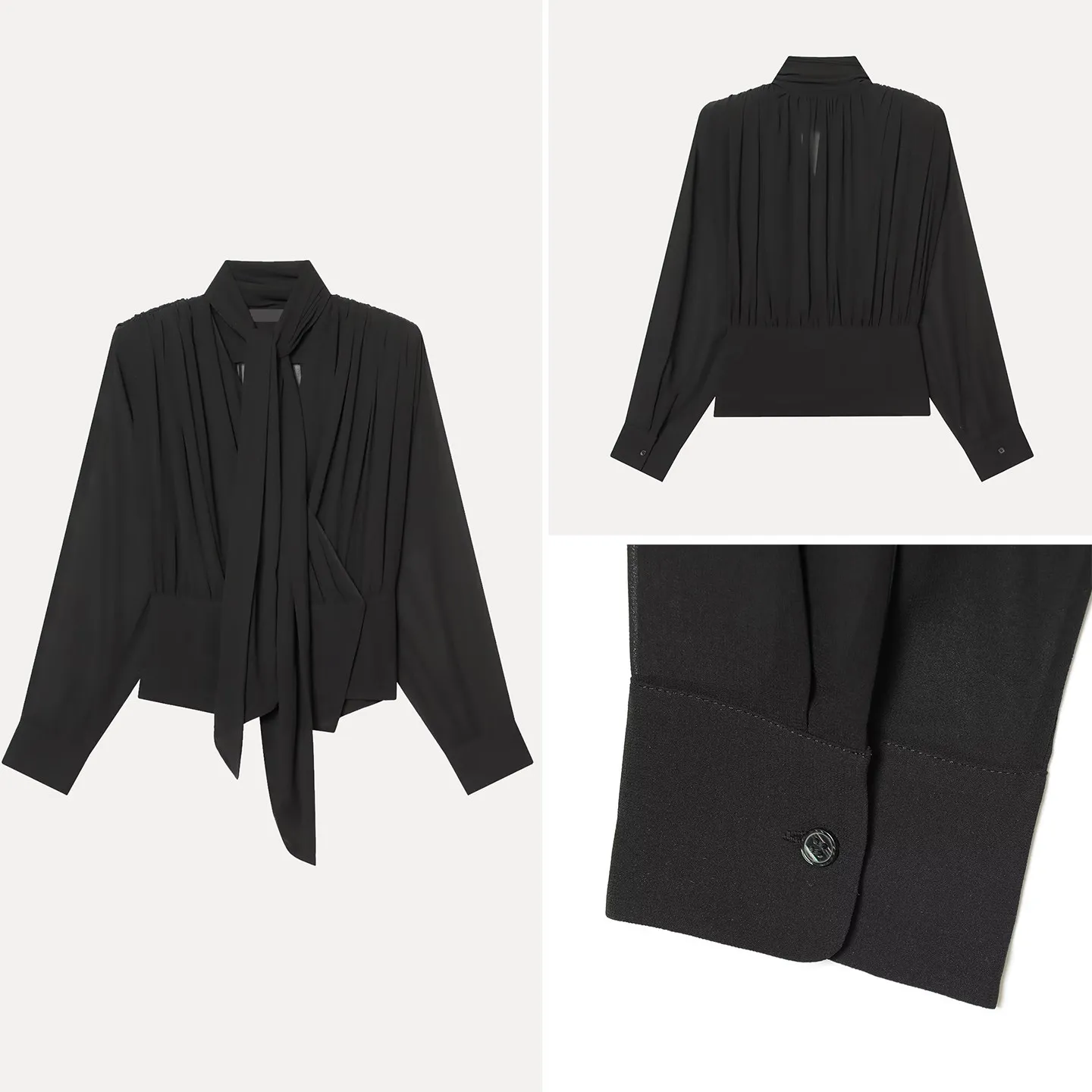 Ele Long Sve Stand Collar Women's Faion Simple Design Draped Top Commute Sle Winter New Arrival Z
Ele Long Sve Stand Collar Women's Faion Simple Design Draped Top Commute Sle Winter New Arrival Z