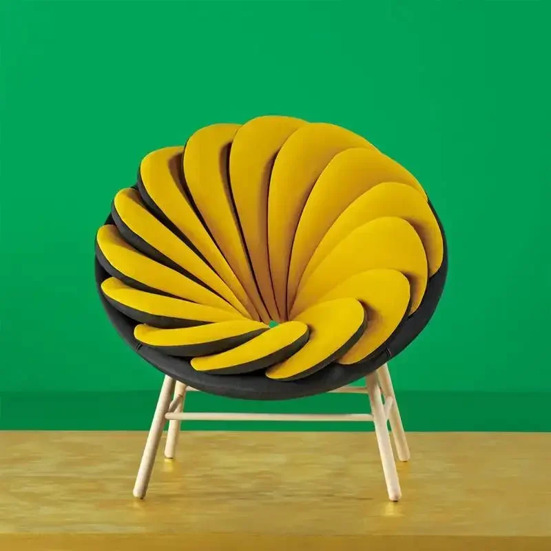 AA Single leisure chair art fiberglass special-shaped light luxury petal flower chair
AA Single leisure chair art fiberglass special-shaped light luxury petal flower chair