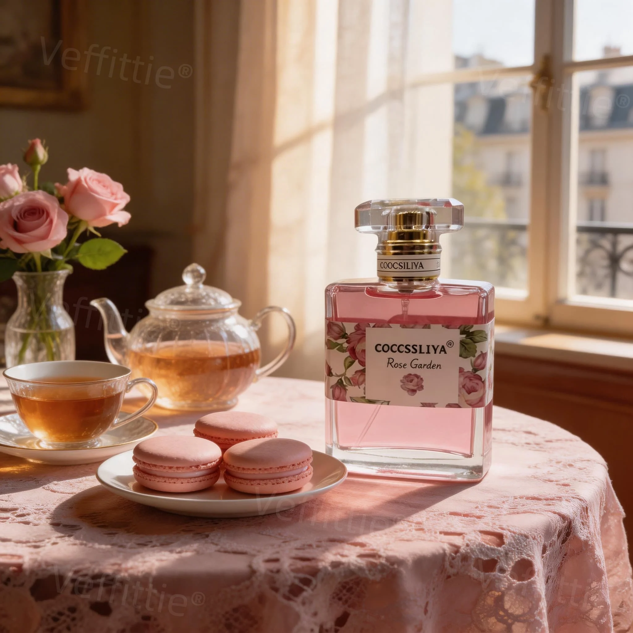 Elegant Tea Rose Citrus-Woody Calm Eau De Parfum, 50ml Pink Floral Bottle, Casual Tea Wear, Soft Rose Essence for Elegant Moment
Elegant Tea Rose Citrus-Woody Calm Eau De Parfum, 50ml Pink Floral Bottle, Casual Tea Wear, Soft Rose Essence for Elegant Moment
