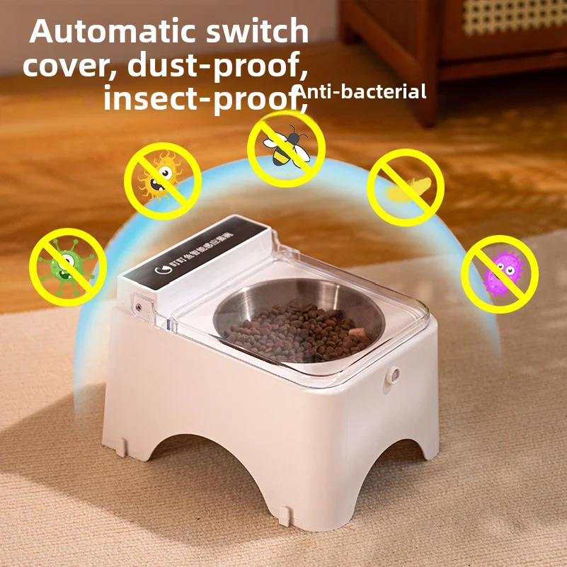 Smart Cat Bowl Pet Feeder Bowl Cat Dog Food Feeder Infrared Sensor Auto Open Cover Smart Feeder Anti-mouse Cat Food Dispenser
Smart Cat Bowl Pet Feeder Bowl Cat Dog Food Feeder Infrared Sensor Auto Open Cover Smart Feeder Anti-mouse Cat Food Dispenser