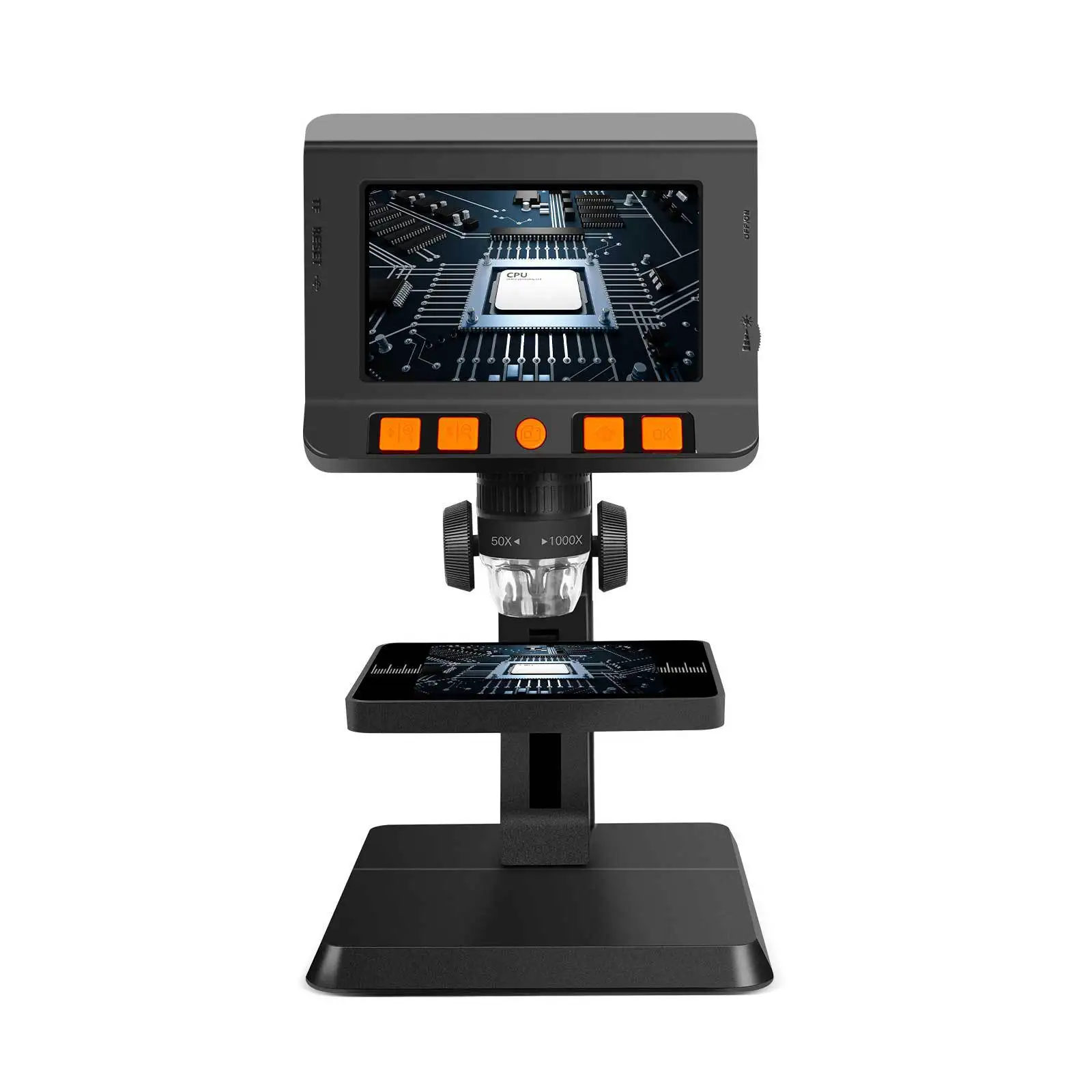 Microscope 1080P high-definition professional grade portable student maintenance 4.3-inch
Microscope 1080P high-definition professional grade portable student maintenance 4.3-inch