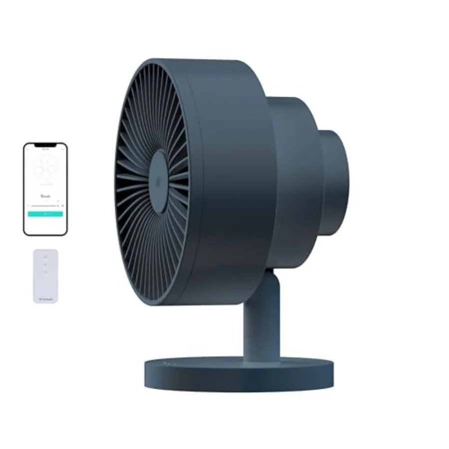 Smart Fan Ultra-Quiet 2-in-1 Air Circulator with Remote 5-Speed Compact Cooling Fan Whisper-Quiet - App Compatible
Smart Fan Ultra-Quiet 2-in-1 Air Circulator with Remote 5-Speed Compact Cooling Fan Whisper-Quiet - App Compatible