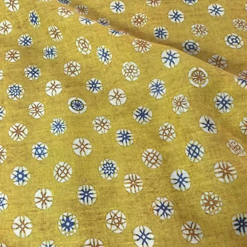 High Quality 100% Pure Ramie Linen Printed Fabric for DIY Hand-Sewing Summer Dresses & Robes Lightweight and Natural
High Quality 100% Pure Ramie Linen Printed Fabric for DIY Hand-Sewing Summer Dresses & Robes Lightweight and Natural