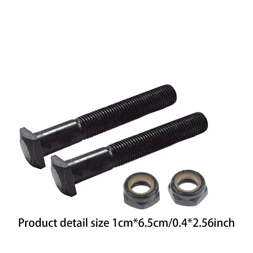 2x2pcs Replacement Skateboard Truck Kingpin Hardware Set Longboard Screw Bolts M10×65mm
2x2pcs Replacement Skateboard Truck Kingpin Hardware Set Longboard Screw Bolts M10×65mm