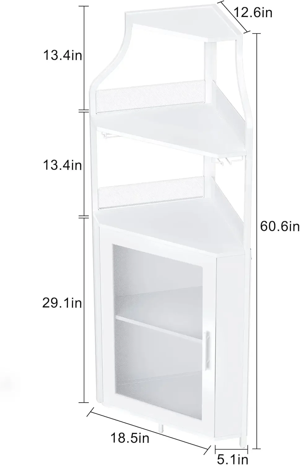 Corner Wine Cabinet with Removable Wine Rack, Farmhouse Wine Cabinet with Glass Holder and Mesh Door
Corner Wine Cabinet with Removable Wine Rack, Farmhouse Wine Cabinet with Glass Holder and Mesh Door