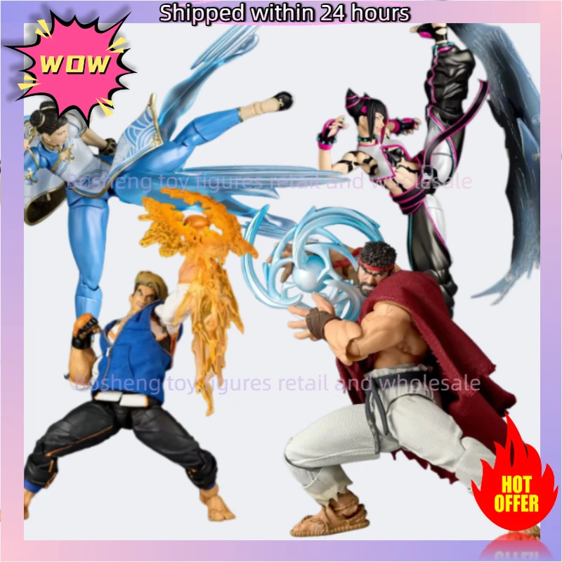 In Stock KAIYODO Ryu Han Juri Chun Li Movability Model Toys Revoltech AMAZING YAMAGUCHI Chun-Li SF6
In Stock KAIYODO Ryu Han Juri Chun Li Movability Model Toys Revoltech AMAZING YAMAGUCHI Chun-Li SF6