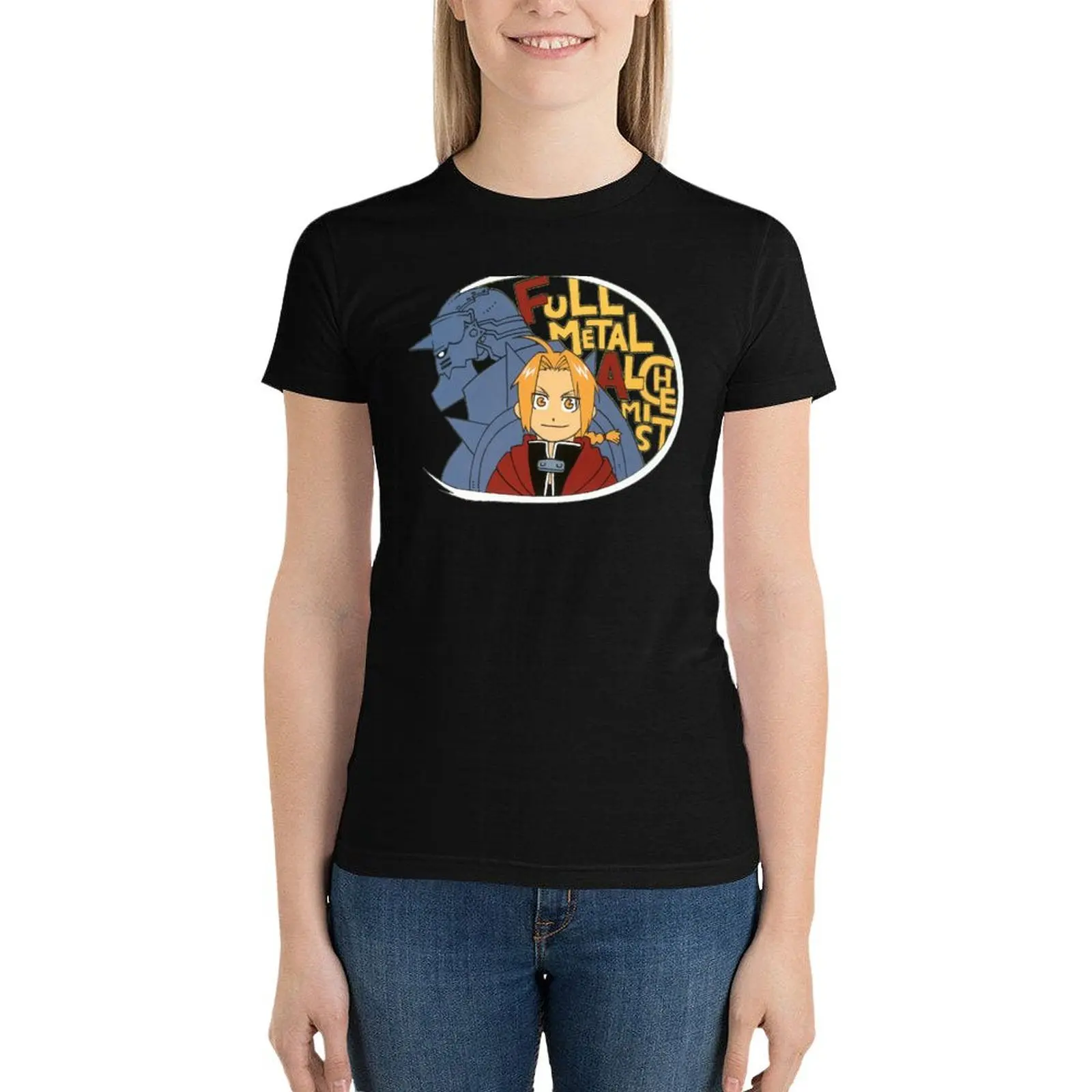 FullMetal Alchemist - Edward Elric and Alphonse Elric T-Shirt kawaii clothes lady clothes tshirts for Women
FullMetal Alchemist - Edward Elric and Alphonse Elric T-Shirt kawaii clothes lady clothes tshirts for Women