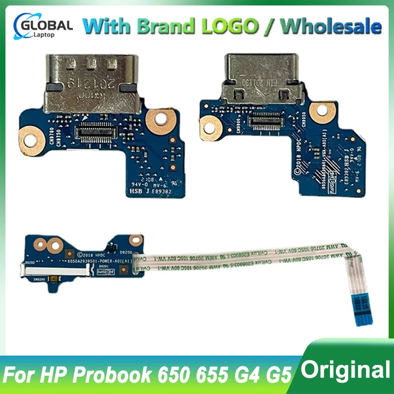 Original New for HP Probook 650 G4 G5 655 G4 G5 Laptop Switch Board Startup Board VGA Board 6050A2939501 100% Tested
Original New for HP Probook 650 G4 G5 655 G4 G5 Laptop Switch Board Startup Board VGA Board 6050A2939501 100% Tested