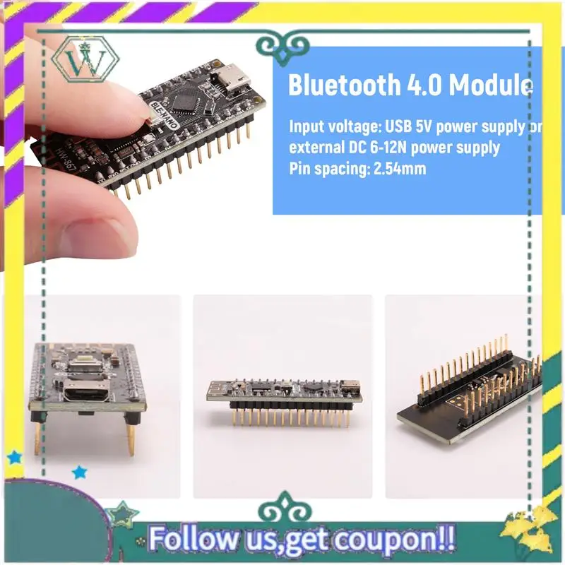 NEW CC2540F256 Module Integrated Bluetooth 4.0/Ble-Nano Motherboard For Arduino Nano
NEW CC2540F256 Module Integrated Bluetooth 4.0/Ble-Nano Motherboard For Arduino Nano