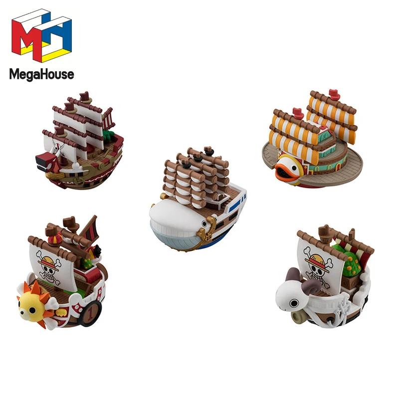 MegaHouse Genuine Shokugan One Piece THE Grand Line Going Merry Thousand Sunny Anime Action Figures Toys Kids Gift Collectible
MegaHouse Genuine Shokugan One Piece THE Grand Line Going Merry Thousand Sunny Anime Action Figures Toys Kids Gift Collectible