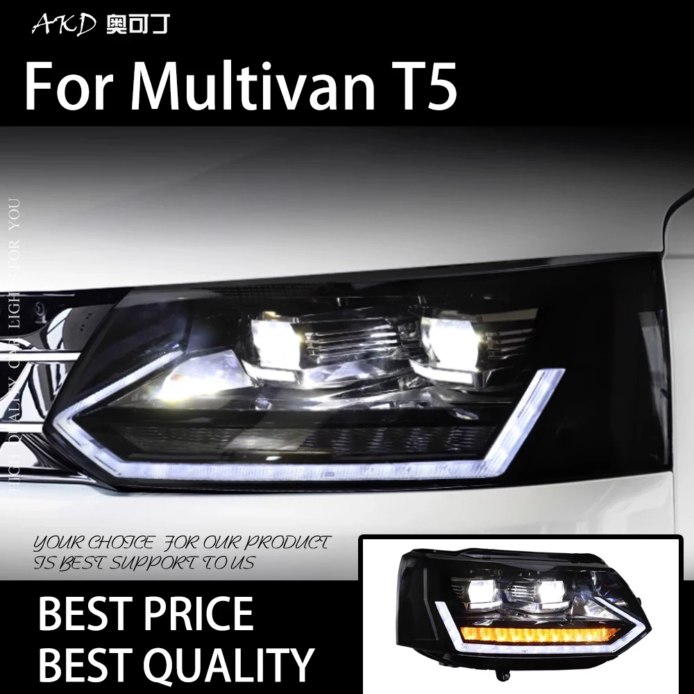 Car Lights for Multivan Caravelle California Transporter T5 2010-2015 LED Auto Headlights Assembly Upgrade Bifocal Lens
Car Lights for Multivan Caravelle California Transporter T5 2010-2015 LED Auto Headlights Assembly Upgrade Bifocal Lens
