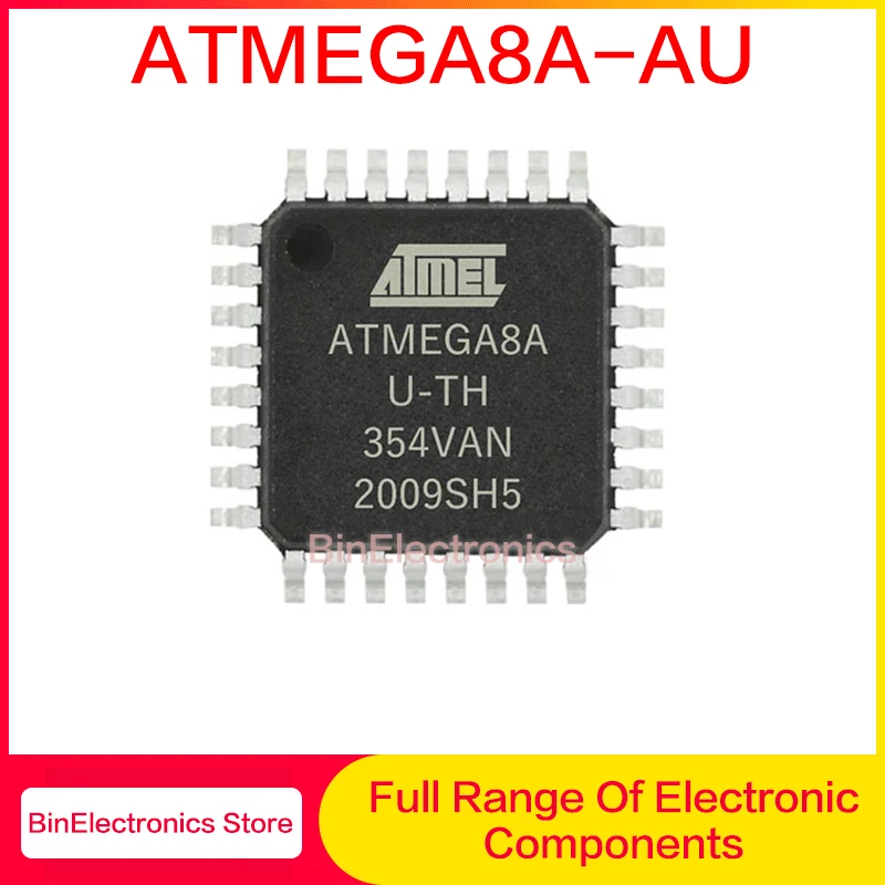 5Pcs ATMEGA8A-AU ATMEGA8L-8AU ATMEGA8-16AU QFP32 New original ic chip microcontroller In stock
5Pcs ATMEGA8A-AU ATMEGA8L-8AU ATMEGA8-16AU QFP32 New original ic chip microcontroller In stock
