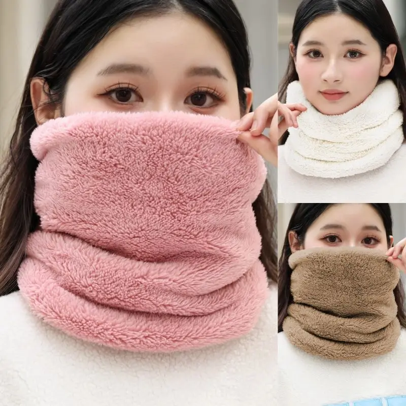 Double-Sided Wear Plu Scarf Thiened Fce Ne Warmer Windproof Women's Sle Ne Protection for Skiing Sports Outdoor
Double-Sided Wear Plu Scarf Thiened Fce Ne Warmer Windproof Women's Sle Ne Protection for Skiing Sports Outdoor