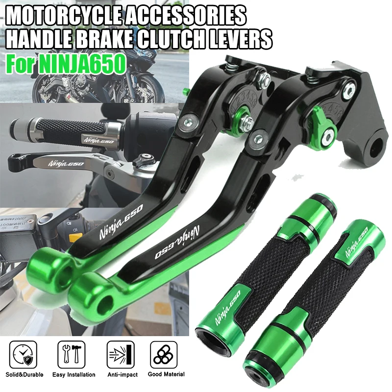 Для мотоциклов NINJA 650 ABS, 650R, Ninja650 KRT 2017-2022: рычаги тормоза и сцепления, ручки руля 7/8" (22 мм), наконечники руля.
Для мотоциклов NINJA 650 ABS, 650R, Ninja650 KRT 2017-2022: рычаги тормоза и сцепления, ручки руля 7/8" (22 мм), наконечники руля.