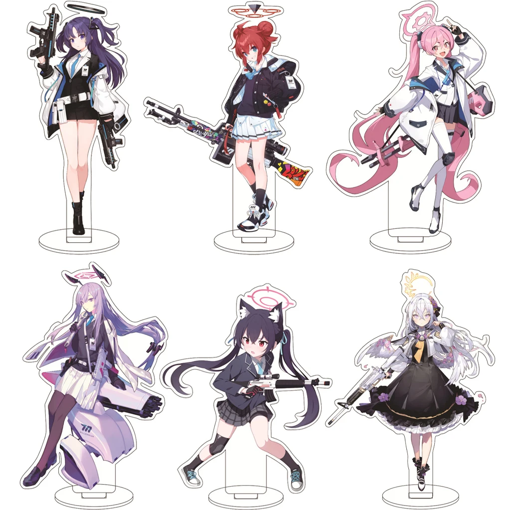 16CM Anime Game Blue Archive Kuromi Serika Hayase Yuuka Konuri Maki Sorasaki Hina Cos Acrylic Figure Stand Ornaments Gifts
16CM Anime Game Blue Archive Kuromi Serika Hayase Yuuka Konuri Maki Sorasaki Hina Cos Acrylic Figure Stand Ornaments Gifts