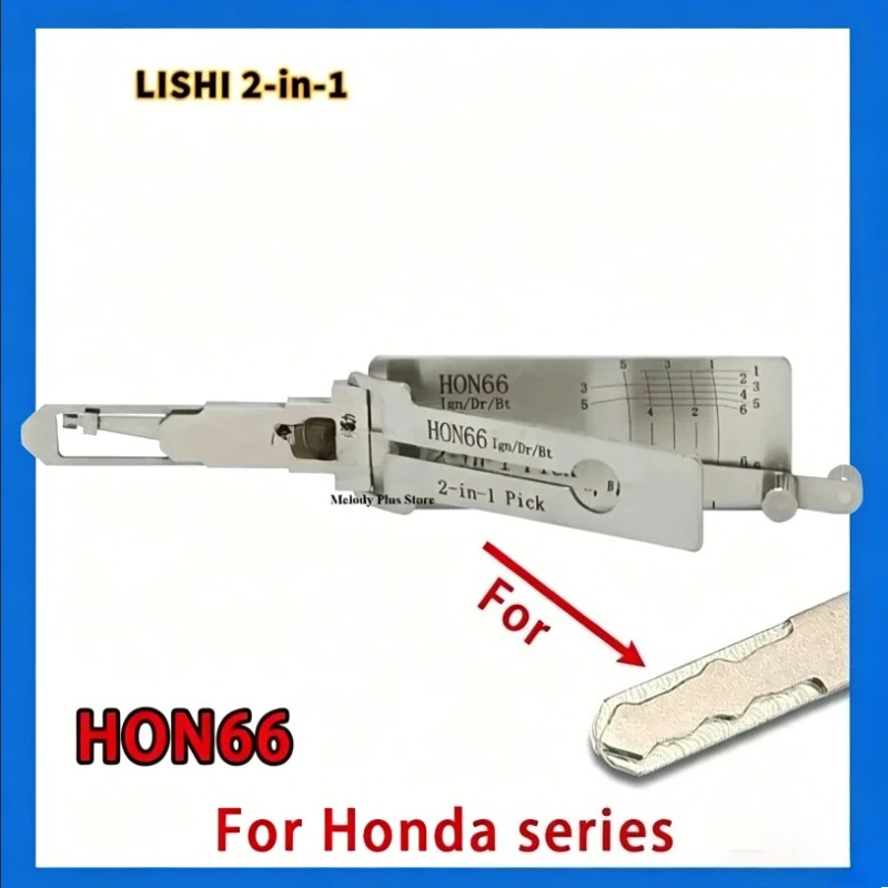 1PCS 2026 NEW Lishi 2-in-1 Pick/Decoder for Honda HO01/HON66 LOCKSMITH TOOL Ganzúa Locksmith Tools Professional Single Hook
1PCS 2026 NEW Lishi 2-in-1 Pick/Decoder for Honda HO01/HON66 LOCKSMITH TOOL Ganzúa Locksmith Tools Professional Single Hook