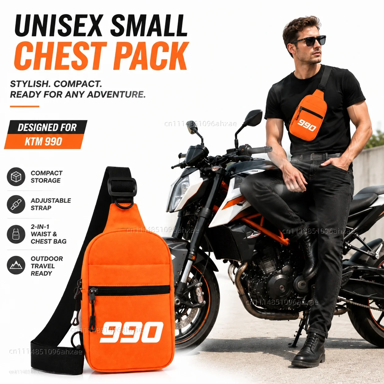 Motorcycle 2In1 Multi-functional Waist Bag Chest Bag Outdoor Travel Bag For KTM 990 Super Duke 990 Supermoto R 2005 2007 2008
Motorcycle 2In1 Multi-functional Waist Bag Chest Bag Outdoor Travel Bag For KTM 990 Super Duke 990 Supermoto R 2005 2007 2008