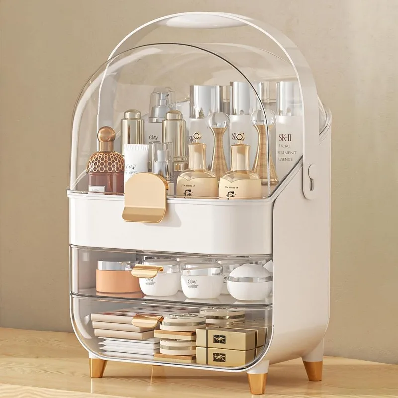 Makeup Organizer, Skincare Holder Bathroom Counter Organizer, Storage Box Cosmetic Display Cases, Teen Girl Gifts Trendy
Makeup Organizer, Skincare Holder Bathroom Counter Organizer, Storage Box Cosmetic Display Cases, Teen Girl Gifts Trendy