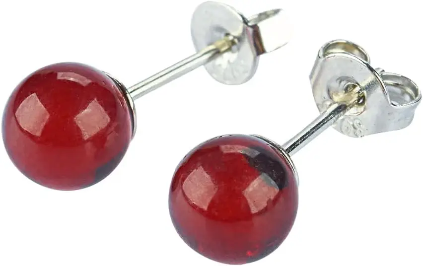 Handmade Jewelry S925 Silver Embedded Natural Baltic Amber Raw Stone Ear Stud
Handmade Jewelry S925 Silver Embedded Natural Baltic Amber Raw Stone Ear Stud