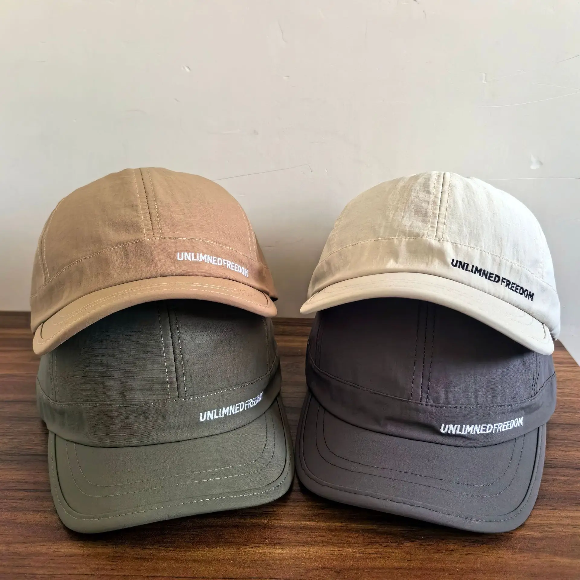 Short Brim Quick-Drying Baseball Cap Male Letter Niche Outdoor Work Clothes Style Peaked Cap Female Ventilation Cap Sunshade
Short Brim Quick-Drying Baseball Cap Male Letter Niche Outdoor Work Clothes Style Peaked Cap Female Ventilation Cap Sunshade
