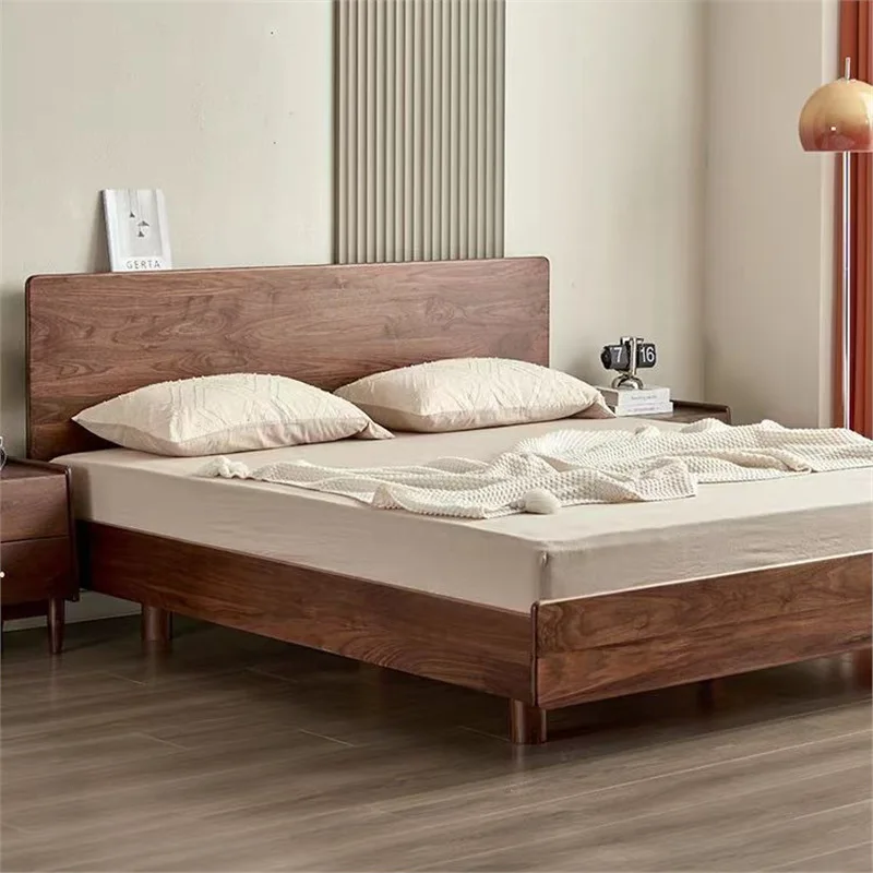 Customizable North American solid wood suspension Nordic master bedroom modern 1.5m 1.8m high backrest bed
Customizable North American solid wood suspension Nordic master bedroom modern 1.5m 1.8m high backrest bed