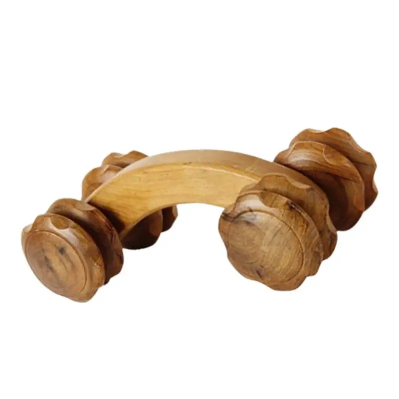 Wood Exercise Roller 4 Wheels Balls Wheel Shaft Whole Body Massage Roller Pounded Waist Back Massage Neck Leg Wooden Massager
Wood Exercise Roller 4 Wheels Balls Wheel Shaft Whole Body Massage Roller Pounded Waist Back Massage Neck Leg Wooden Massager