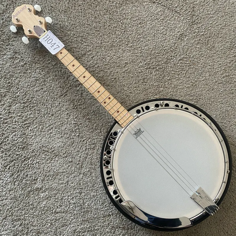 Ashbury Banjo Guitar Natural Maple Back Cover+REMO Top 11'Body,17 Frets Maple Neck Stock Banjo
Ashbury Banjo Guitar Natural Maple Back Cover+REMO Top 11'Body,17 Frets Maple Neck Stock Banjo