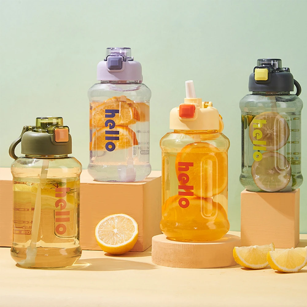 1L Water Bottle with Straw Outdoor Sports Drinking Bottles with Time Marker for Summer Water Jug Juice Cups Fitness Water Bottle
1L Water Bottle with Straw Outdoor Sports Drinking Bottles with Time Marker for Summer Water Jug Juice Cups Fitness Water Bottle