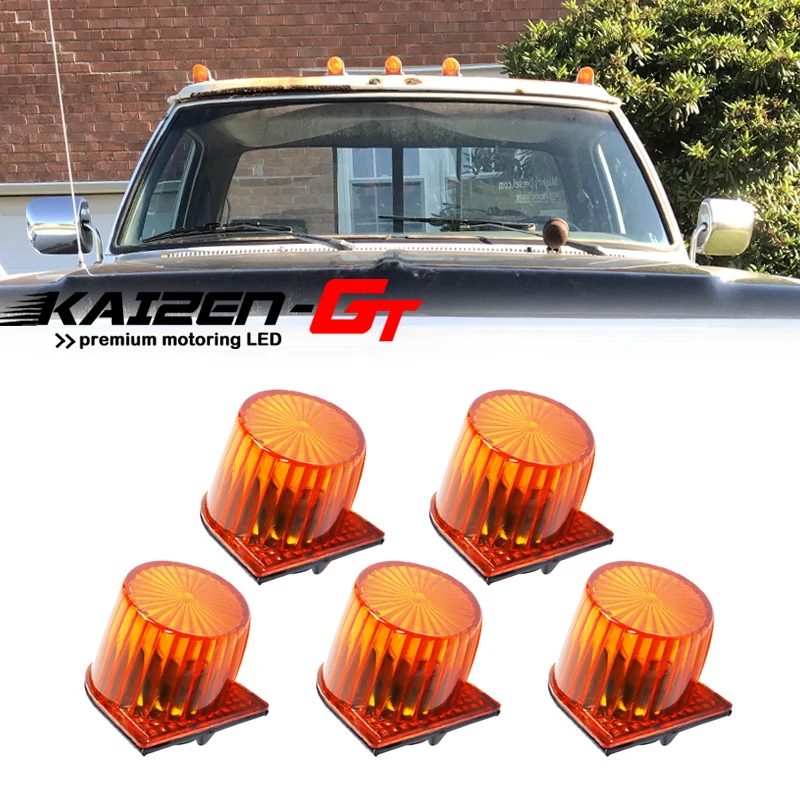 5pcs Amber /Smoked Color Roof Running Clearance Light Lenses For DODGE W100 W150 W250 W350 D100 D150 D250 D350, No Bulb / Socket
5pcs Amber /Smoked Color Roof Running Clearance Light Lenses For DODGE W100 W150 W250 W350 D100 D150 D250 D350, No Bulb / Socket