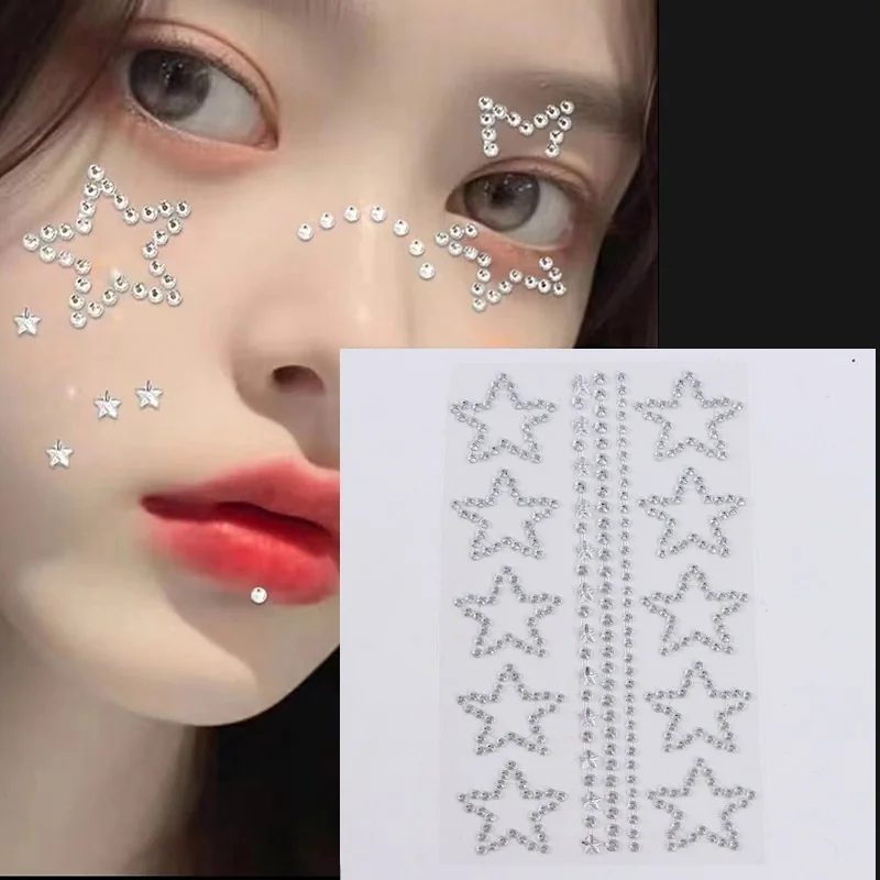 3D Bright Face Stickers Festival Glitters Face Rhinestones for Makeup Crystals Jewelry Sticker Diamond Stickers XKTZ02
3D Bright Face Stickers Festival Glitters Face Rhinestones for Makeup Crystals Jewelry Sticker Diamond Stickers XKTZ02