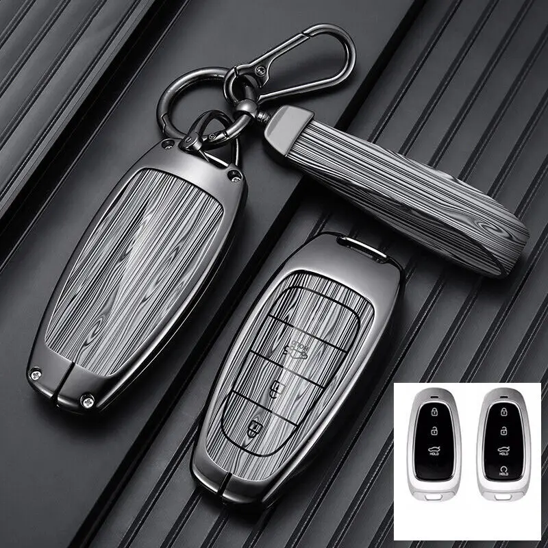 Zinc Alloy Leather Car Remote Key Case Cover Keychain Key Shell For Hyundai Tucson Santa Fe Elantra
Zinc Alloy Leather Car Remote Key Case Cover Keychain Key Shell For Hyundai Tucson Santa Fe Elantra
