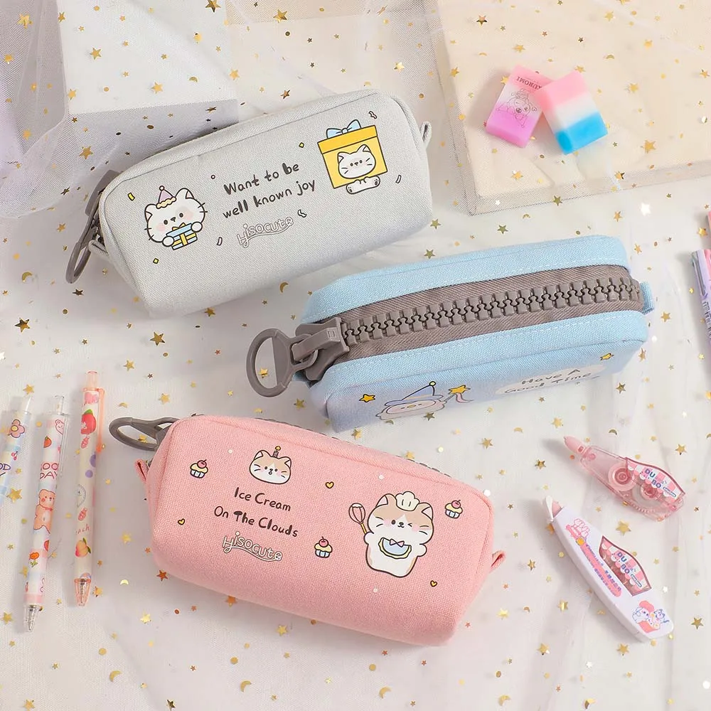 Stationery Storage Cartoon Canvas Pencil Case Large Capacity Writing Tools Cartoon Canvas Pen Bag Dogs Penguin
Stationery Storage Cartoon Canvas Pencil Case Large Capacity Writing Tools Cartoon Canvas Pen Bag Dogs Penguin