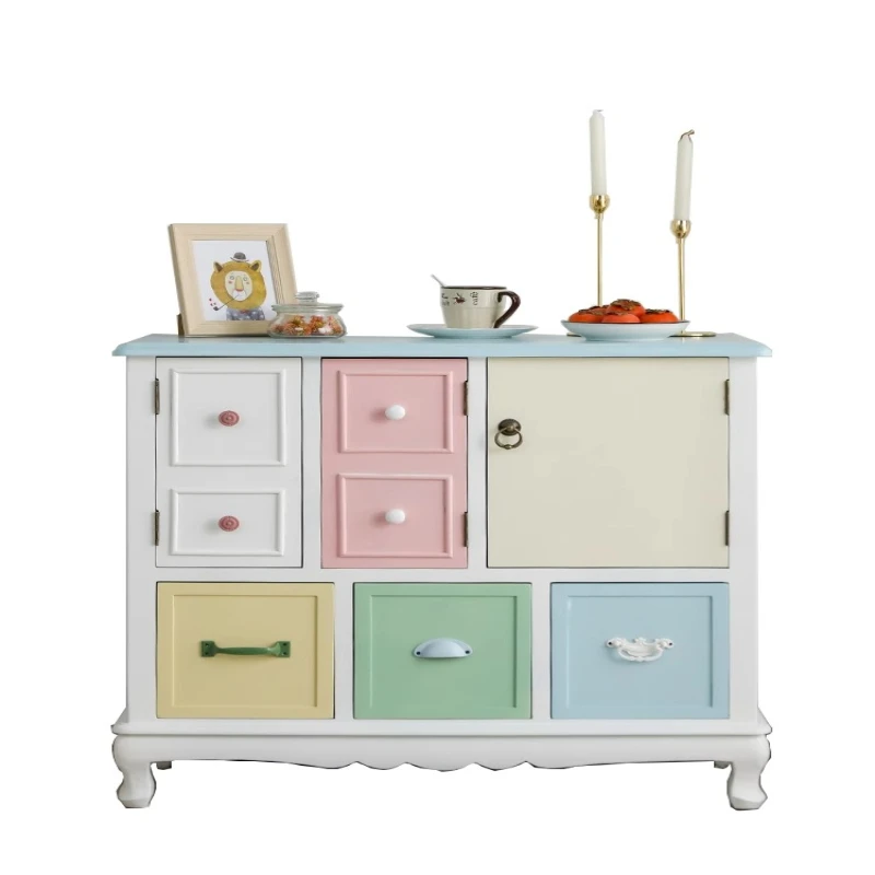 Living room solid wood painted storage drawers lockers bedroom decorative cabinets
Living room solid wood painted storage drawers lockers bedroom decorative cabinets