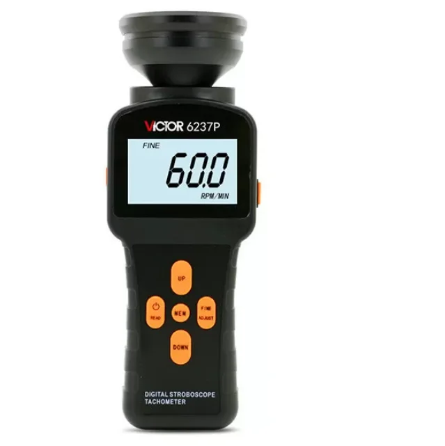 VICTOR 6237P Digital Stroboscope With Large LCD And Backlight Adjust Objects Of High Speed And Moving Digital Tachometer
VICTOR 6237P Digital Stroboscope With Large LCD And Backlight Adjust Objects Of High Speed And Moving Digital Tachometer