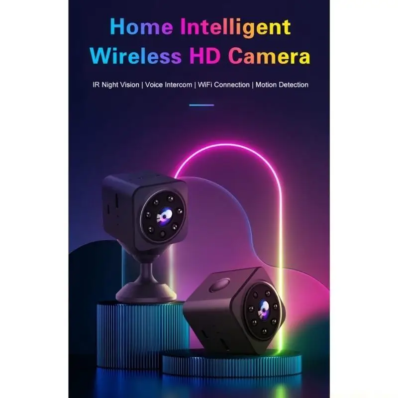 F62C Security Camera Wireless Mini Security Camera Small Secret Camera Surveillances
F62C Security Camera Wireless Mini Security Camera Small Secret Camera Surveillances