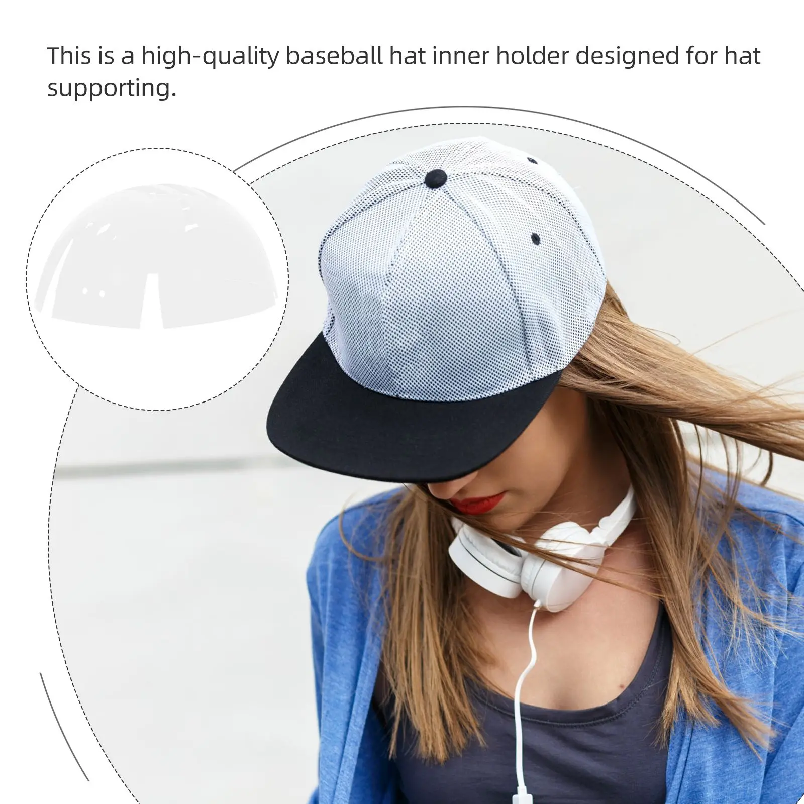 2 Pcs Breathable Baseball Cap Men Peaked Caps Support Hat Pad Plastic Lightweight Shaper Insert Inserts Bottle
2 Pcs Breathable Baseball Cap Men Peaked Caps Support Hat Pad Plastic Lightweight Shaper Insert Inserts Bottle