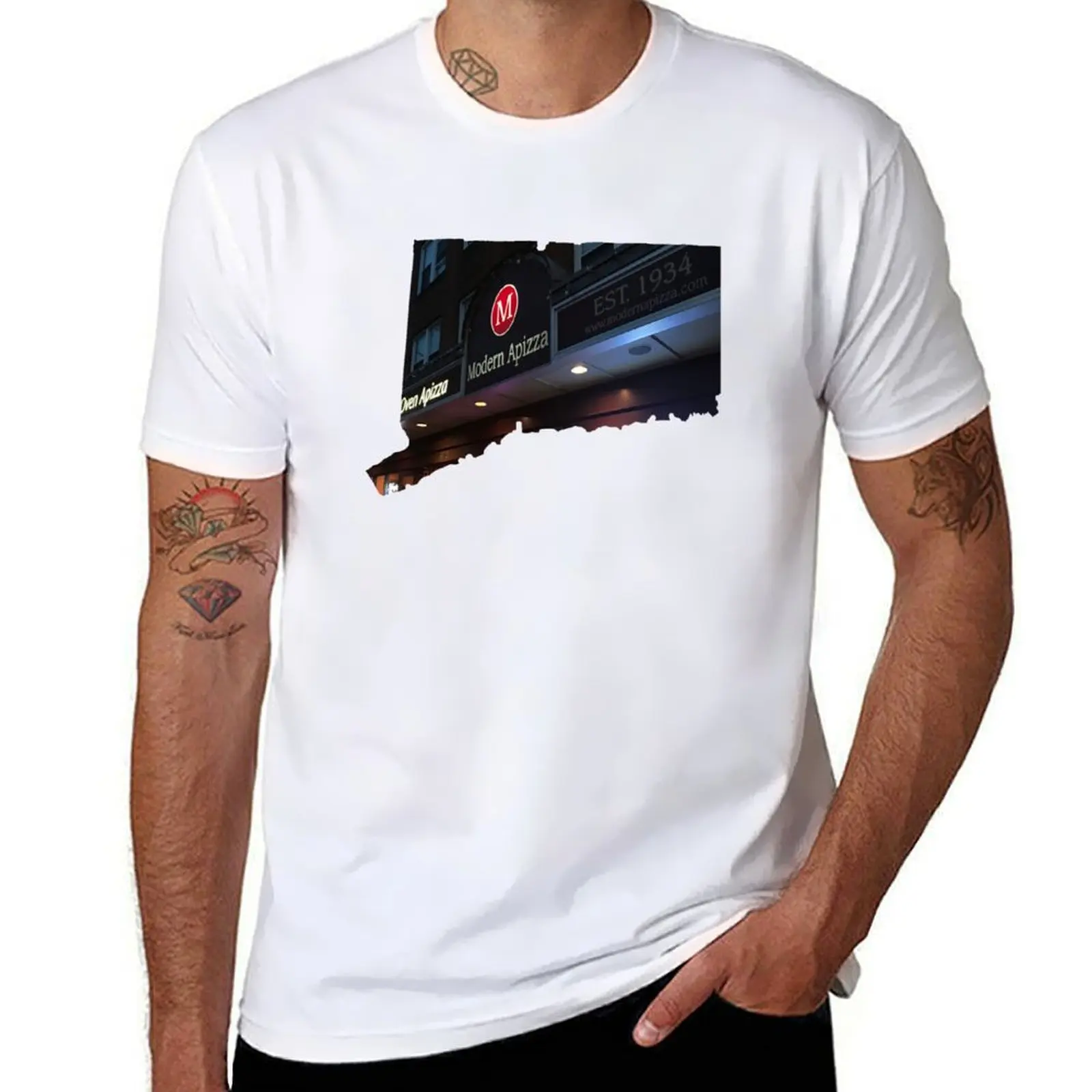 Modern Apizza - New Haven, CT T-Shirt printed t shirts for man cotton t shirts man 100% T-Shirt
Modern Apizza - New Haven, CT T-Shirt printed t shirts for man cotton t shirts man 100% T-Shirt