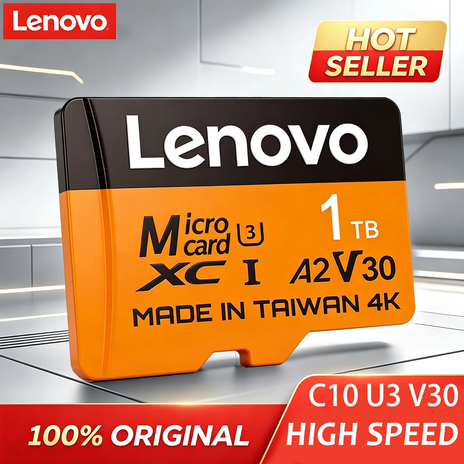 Lenovo Memory SD Card Class 10 High-Speed TF Flash Cards 512GB 256GB 128GB 64GB U3 V30 Micro SD Card for Nintendo Switch
Lenovo Memory SD Card Class 10 High-Speed TF Flash Cards 512GB 256GB 128GB 64GB U3 V30 Micro SD Card for Nintendo Switch