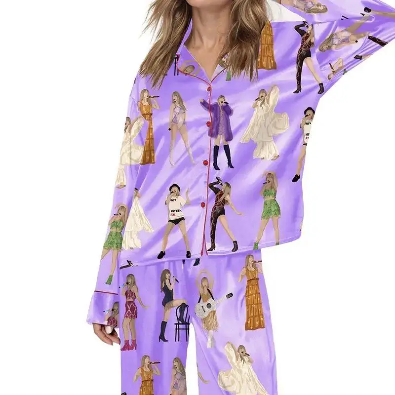 2025 New Christmas Tree Long Sleeve Pajamas Set Fashionable Casual Comfortable 3D Printed Casual Y2K Women's Pajama Set
2025 New Christmas Tree Long Sleeve Pajamas Set Fashionable Casual Comfortable 3D Printed Casual Y2K Women's Pajama Set