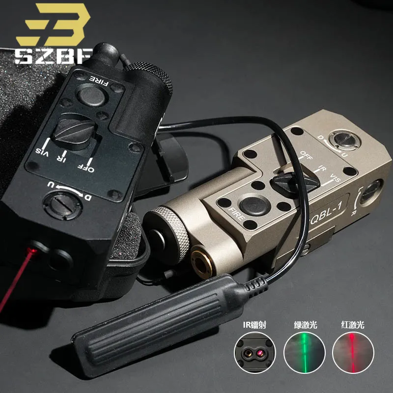 Tactical CQBL 1 Metal Green Red Laser Sight Aiming IR Laser Strobe Changliang CQBL-1 Hunting Weapons Fit 20mm Rail Install
Tactical CQBL 1 Metal Green Red Laser Sight Aiming IR Laser Strobe Changliang CQBL-1 Hunting Weapons Fit 20mm Rail Install